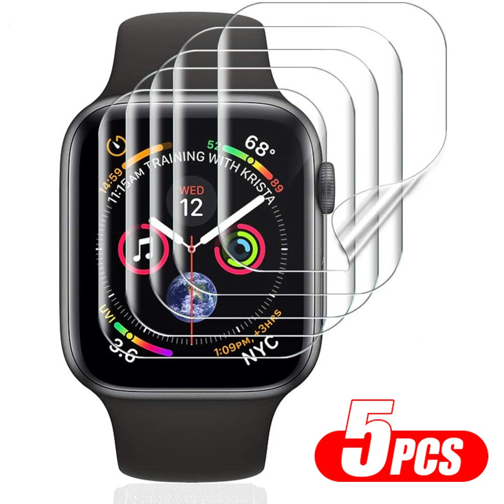 Watch Case Bumper - 5pcs/lot Screen Protector Film For Apple