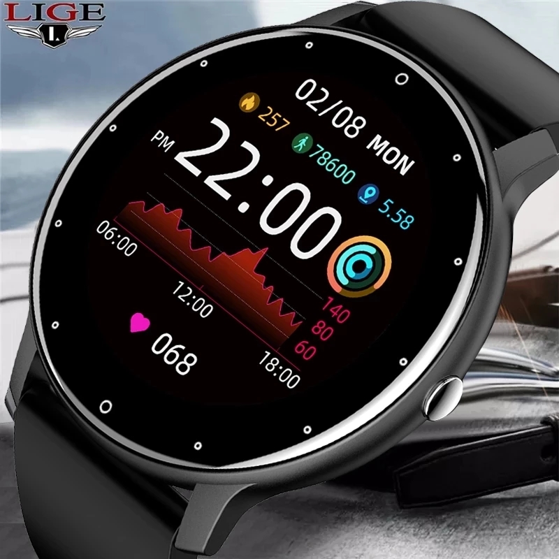 Smartwatch Touch - LIGE 2026 New Smart Watch Men