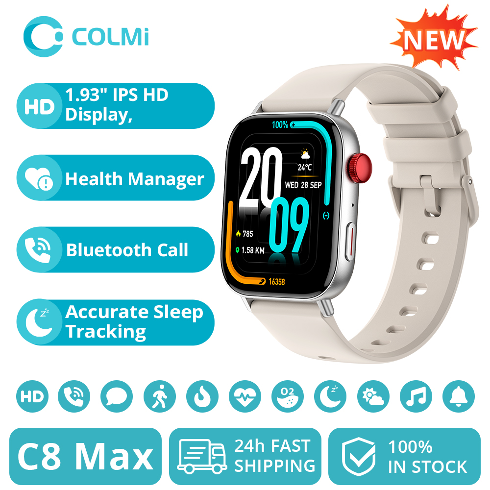Smartwatch X18 - New COLMI C8 Max Voice Calling