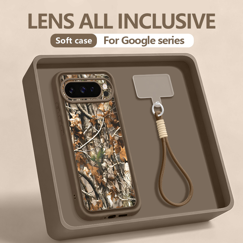 Google Pixel 9 - Forest Hunting Patterned TPU Phone Case