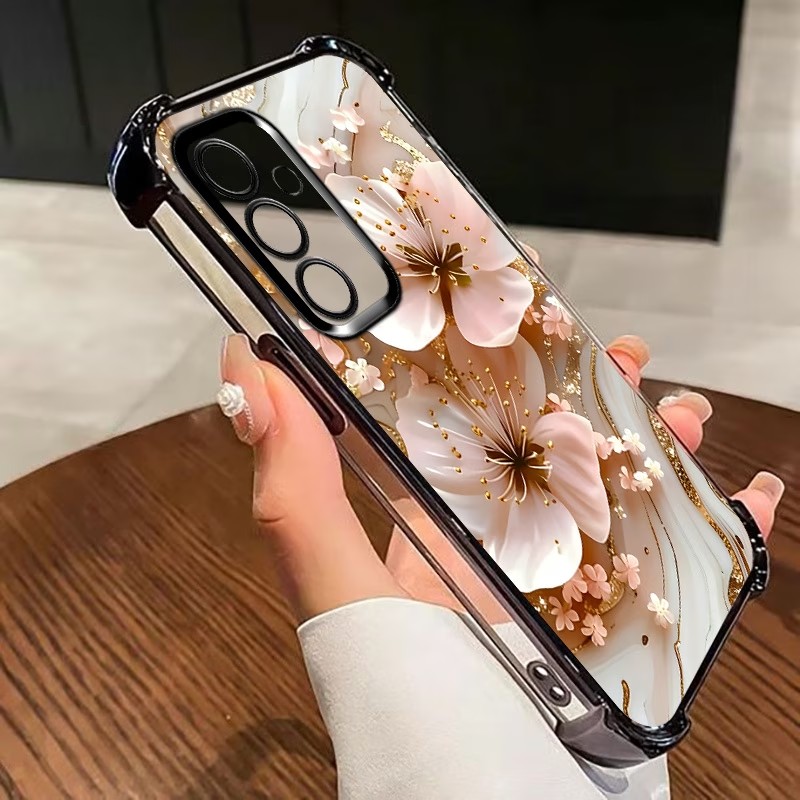 Electroplated Flower Clear Pho - Samsung Galaxy S24 ulasan dan harga