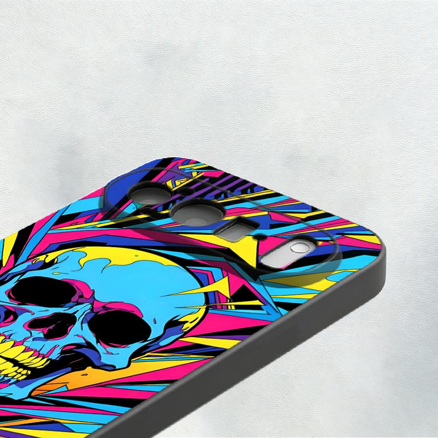 Neon Pop Art Skull Case for Go - Google Pixel 9 ulasan dan harga