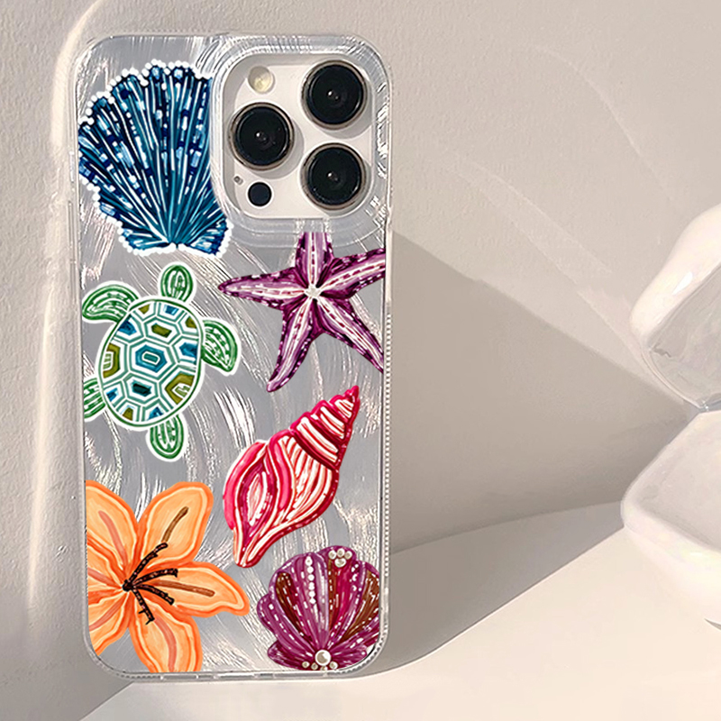 Silk texture Teal ocean Animal - Xiaomi Redmi Note 14 ulasan dan harga