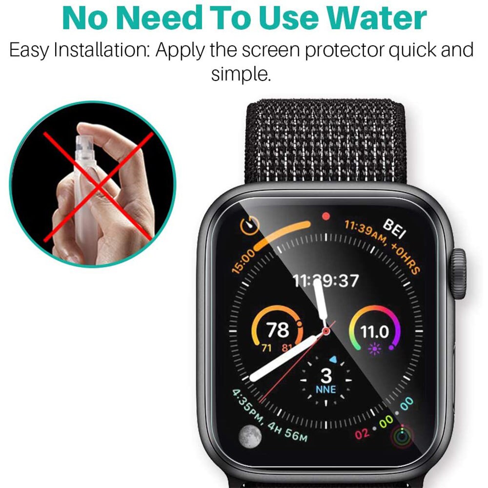 5pcs/lot Screen Protector Film - Watch Case Bumper ulasan dan harga