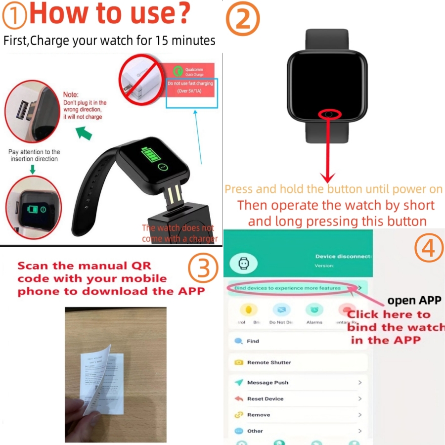 Smart Watch For Men Women Spor - Smartwatch Touch ulasan dan harga