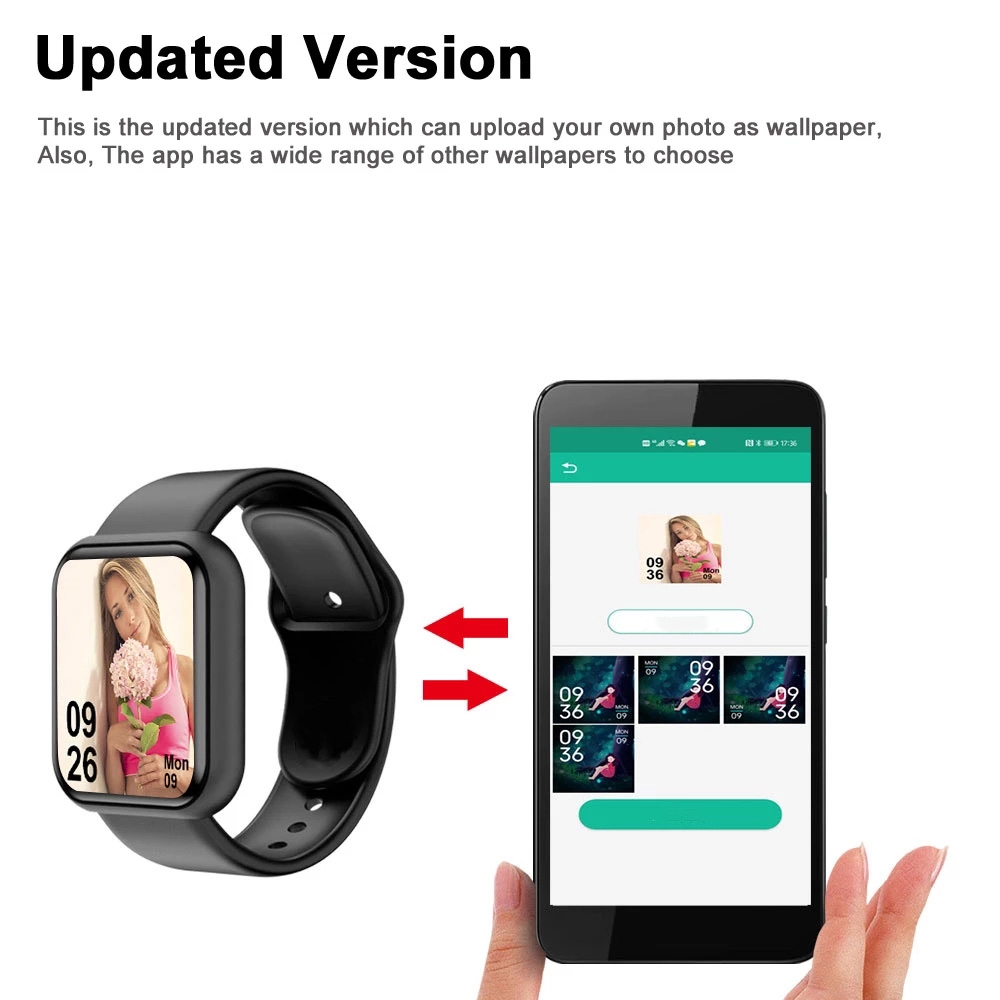 Smart Watch For Men Women Spor - Smartwatch Touch ulasan dan harga