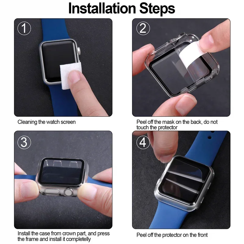 Glass+Matte Watch Cover for Ap - Garmin Smartwatch Accessories ulasan dan harga