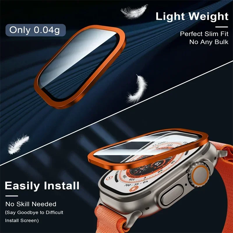 2PCS Tempered Glass for Apple  - Watch Case Bumper ulasan dan harga