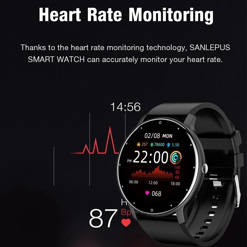 LIGE 2026 New Smart Watch Men  - Smartwatch Touch ulasan dan harga