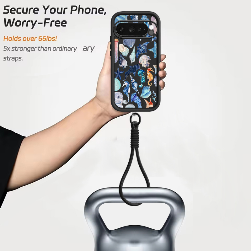 Shark Ocean Patterned TPU Phon - Google Pixel 9 ulasan dan harga