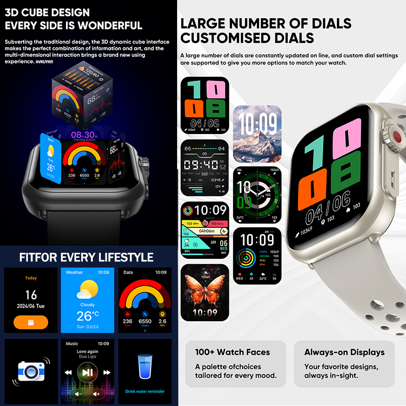 2025New For XIAOMI IOS Watch U - Smartwatch X18 ulasan dan harga