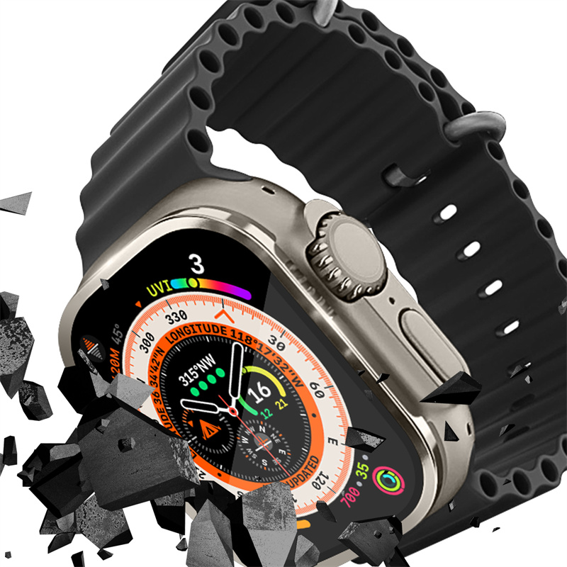 2PCS Aluminium Alloy Case+Temp - Watch Case Bumper ulasan dan harga