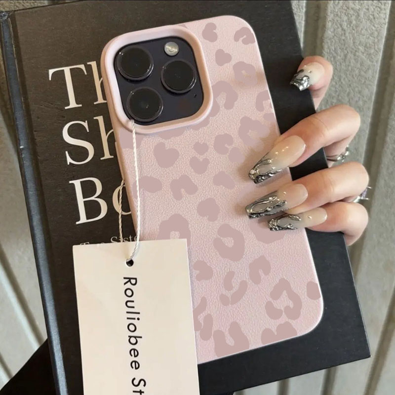 Pink Leopard Print Lichee Patt - Xiaomi Redmi Note 14 ulasan dan harga