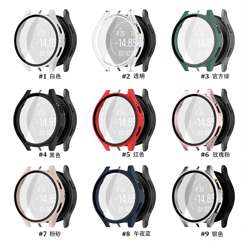 Tempered Glass+PC Case for Sam - Samsung Smartwatch Accessories ulasan dan harga