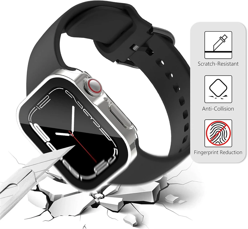 Waterproof Hard PC Screen Prot - Watch Case Bumper ulasan dan harga