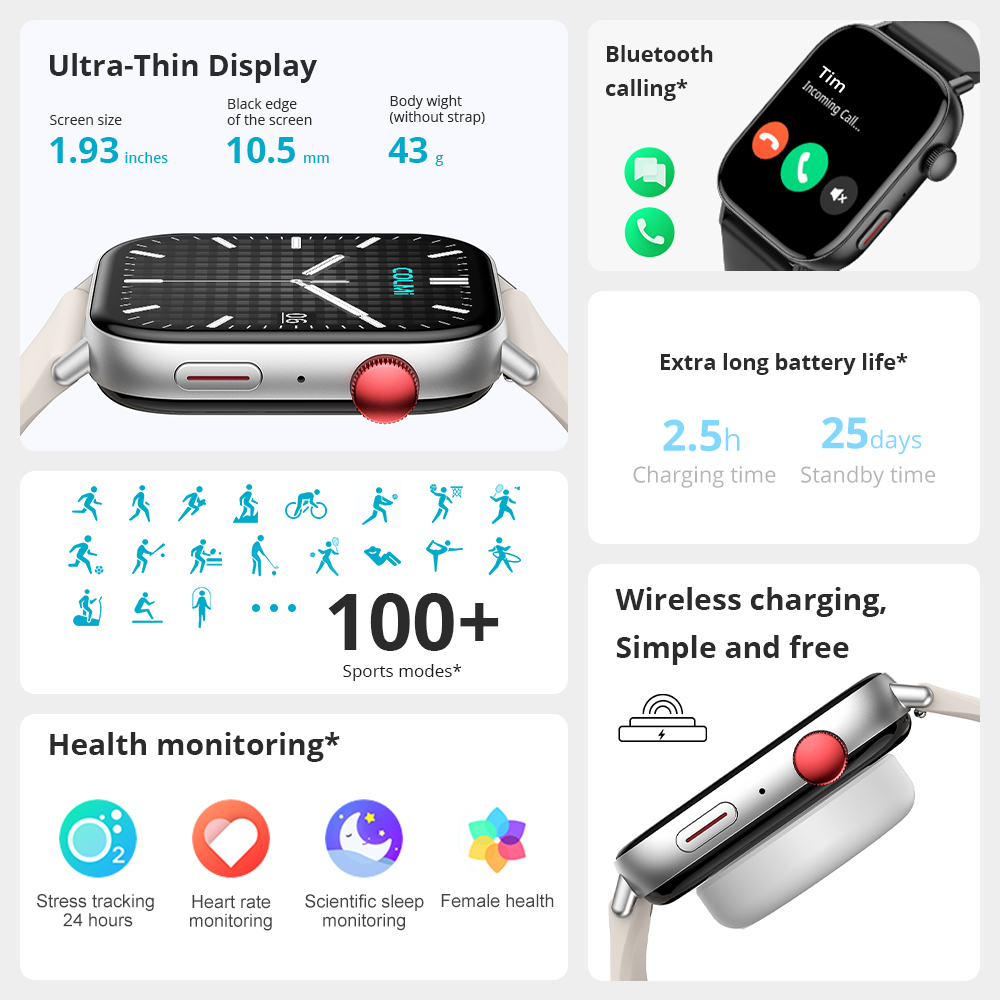 New COLMI C8 Max Voice Calling - Smartwatch X18 ulasan dan harga