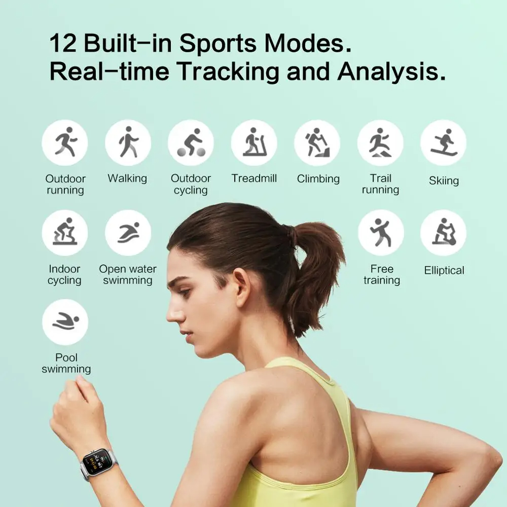 Amazfit GTS 2 Smartwatch 5ATM  - Smartwatch X18 ulasan dan harga