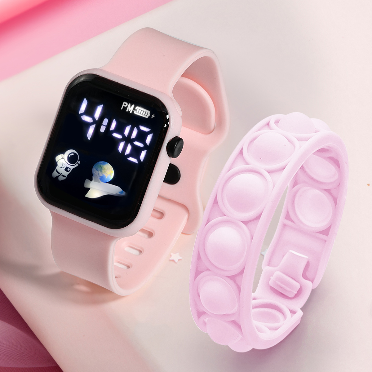 2PCS Children's Smart Watch Br - Smartwatch Touch ulasan dan harga